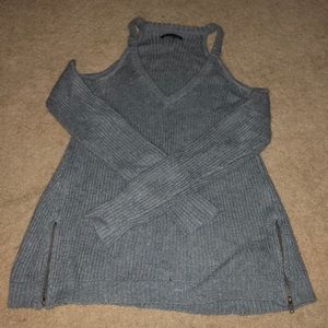 Cold Shoulder AE Sweater